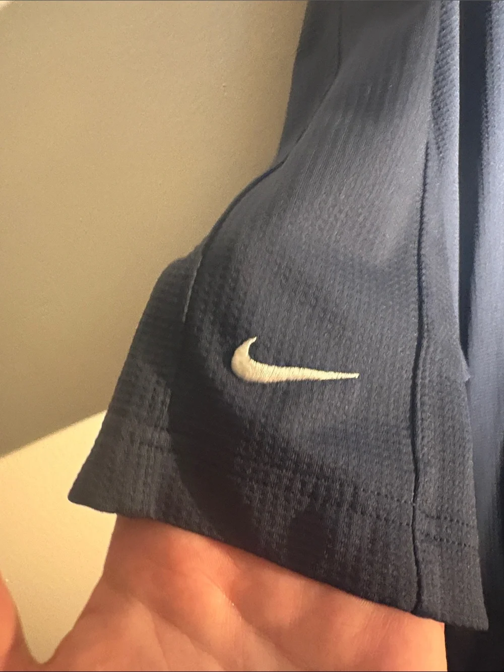 Nike Men's Dark Blue Dri-FIT Polo